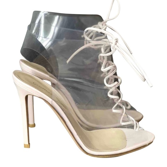 Gianvito Rossi Helmut PVC booties sandals 37.5 - Picture 1 of 4